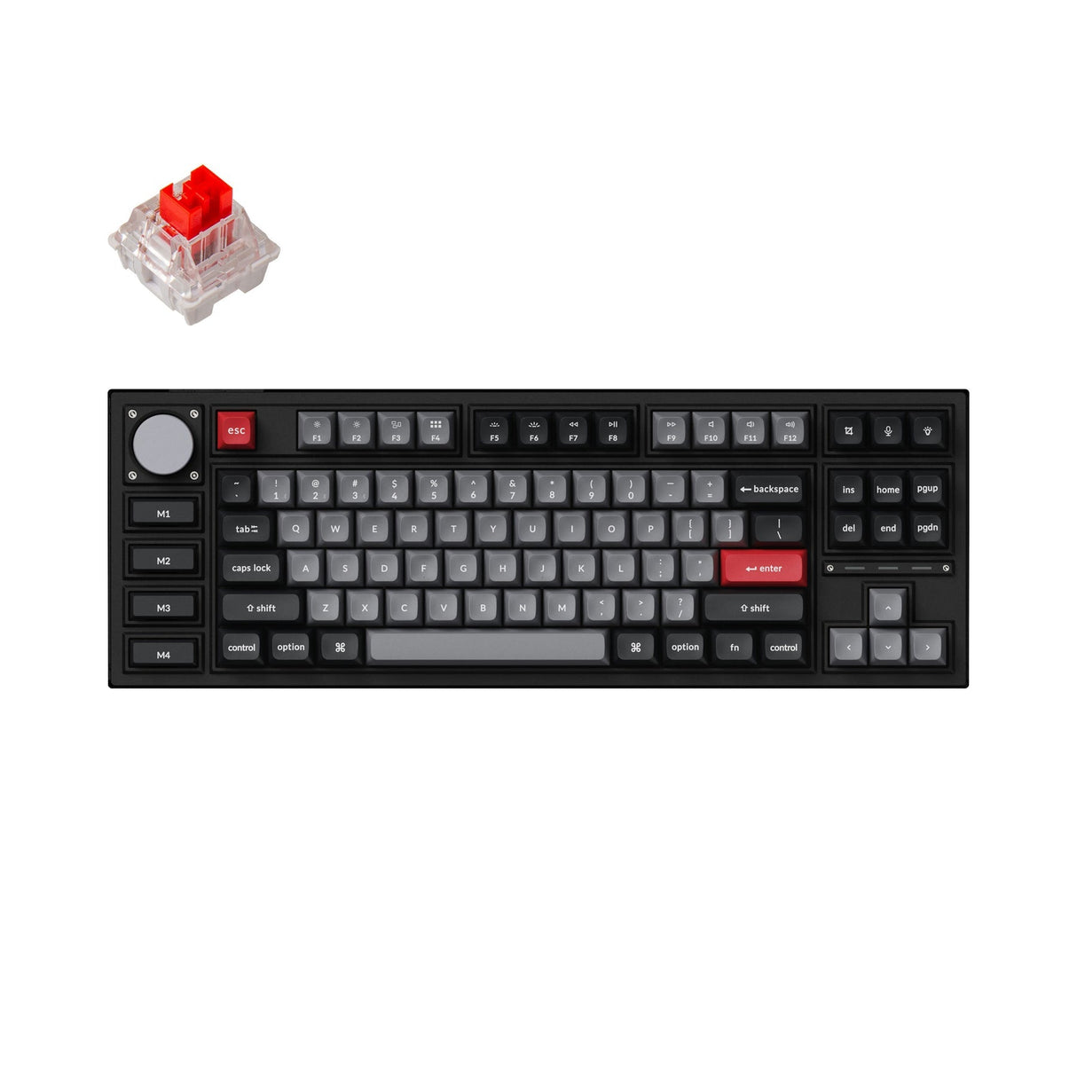 Keychron Q3 Pro QMK/VIA tastiera meccanica senza fili personalizzata