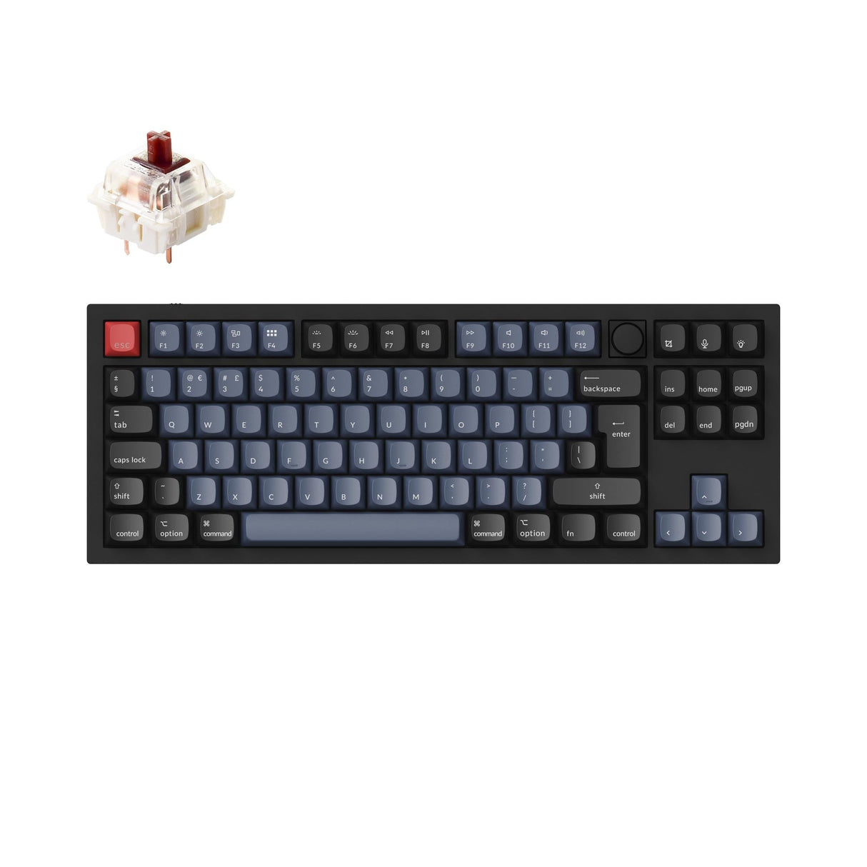 Keychron Q3 QMK Personalizzato Tastiera meccanica ISO Layout Collection