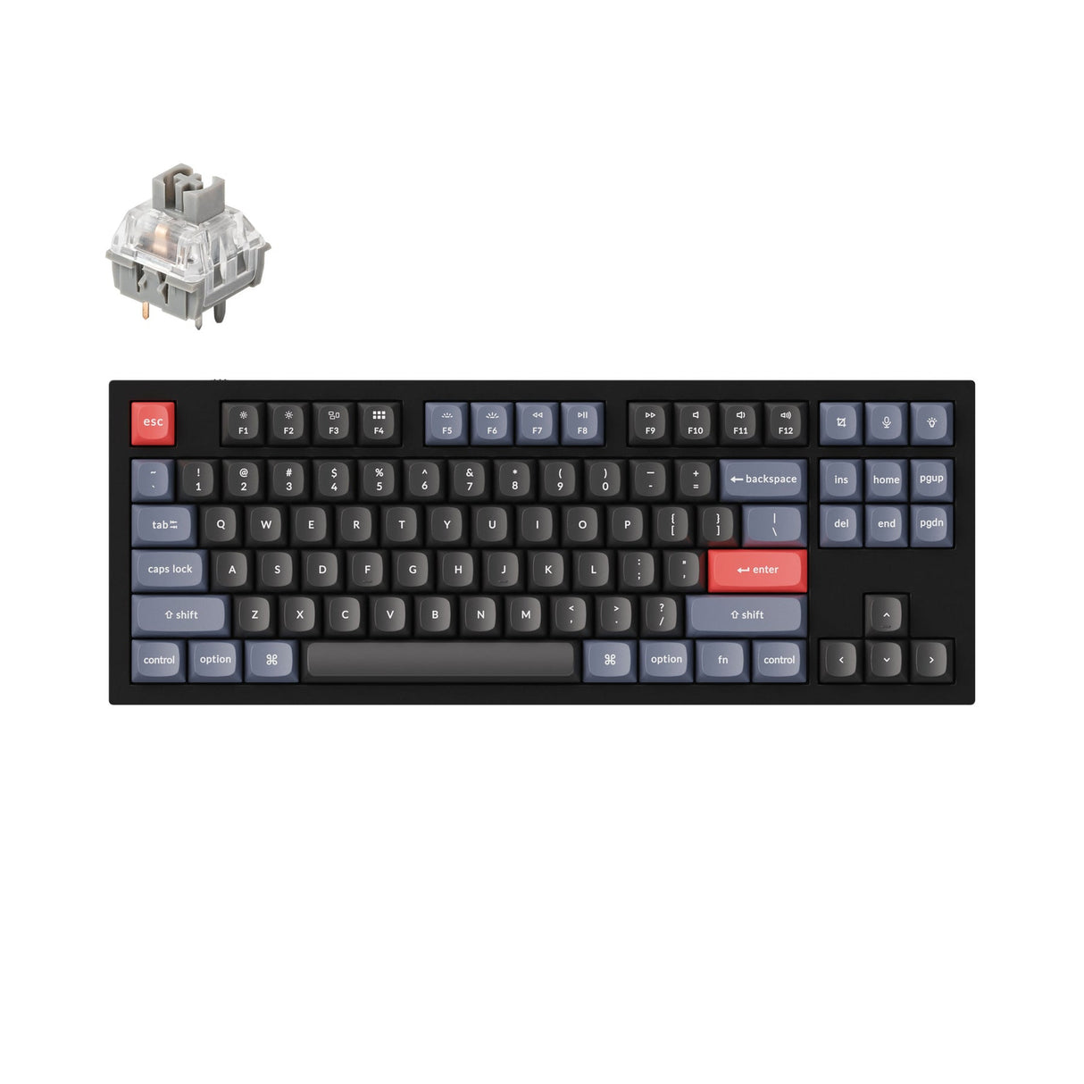 Tastiera meccanica personalizzata Keychron Q3 QMK (layout ANSI USA)