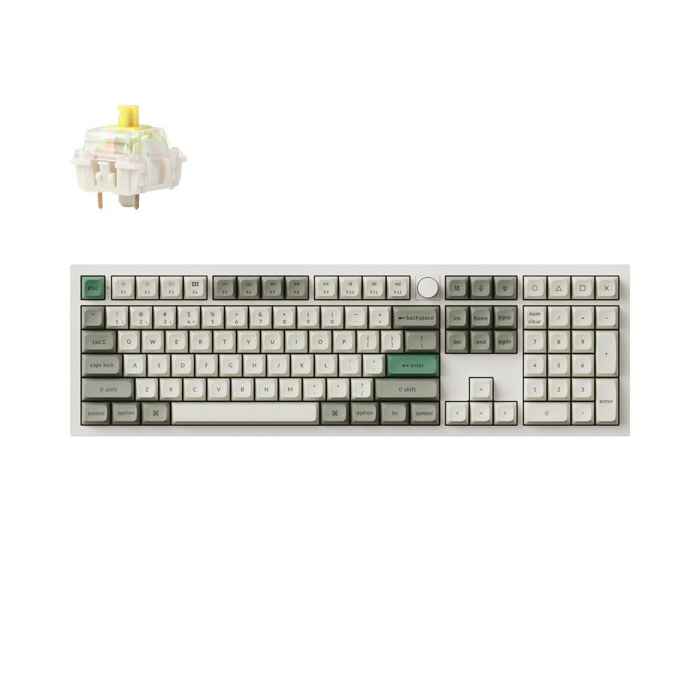 Keychron Q6 Max QMK/VIA Tastiera meccanica personalizzata wireless (layout US ANSI)