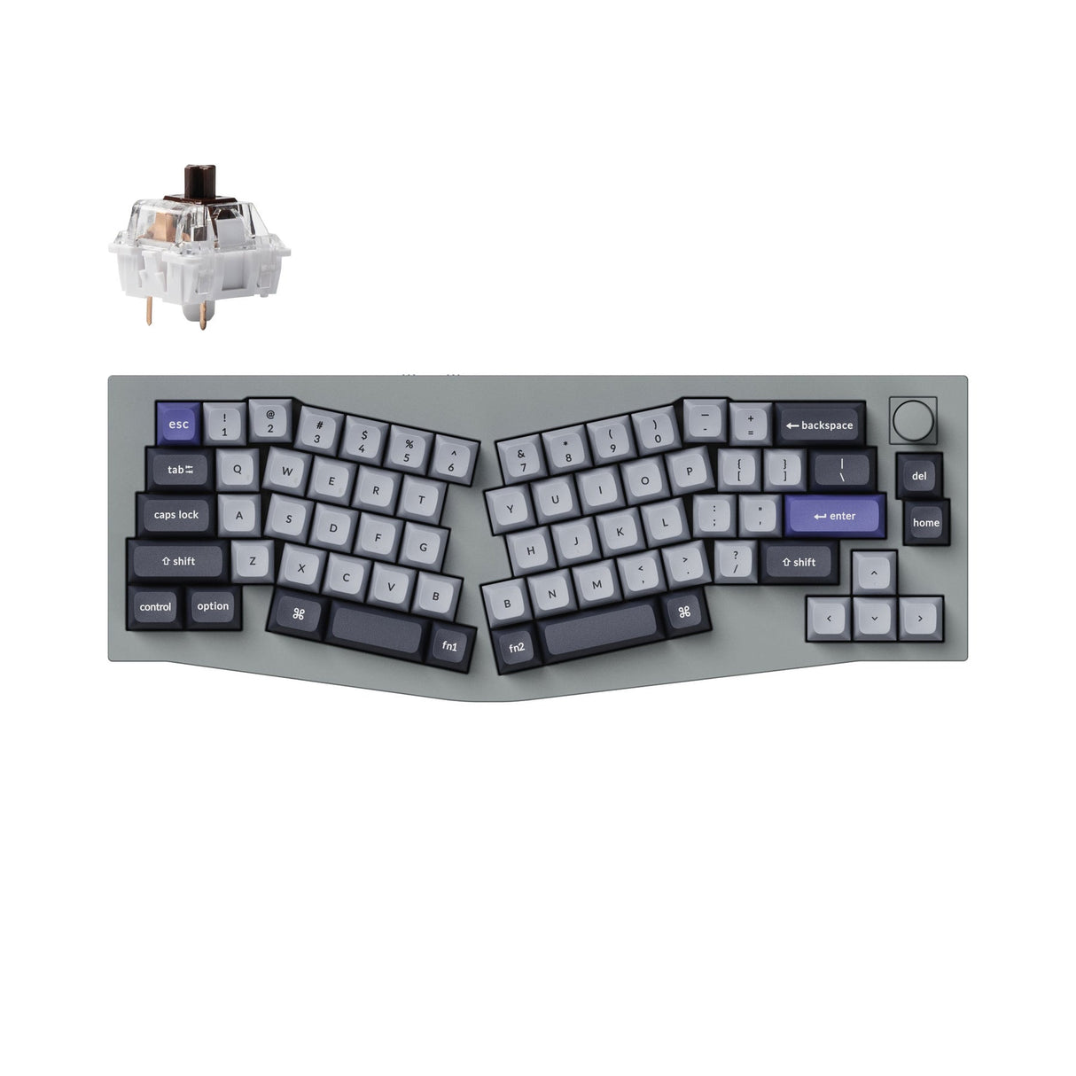Tastiera meccanica personalizzata wireless Keychron Q8 Pro (layout Alice) QMK/VIA