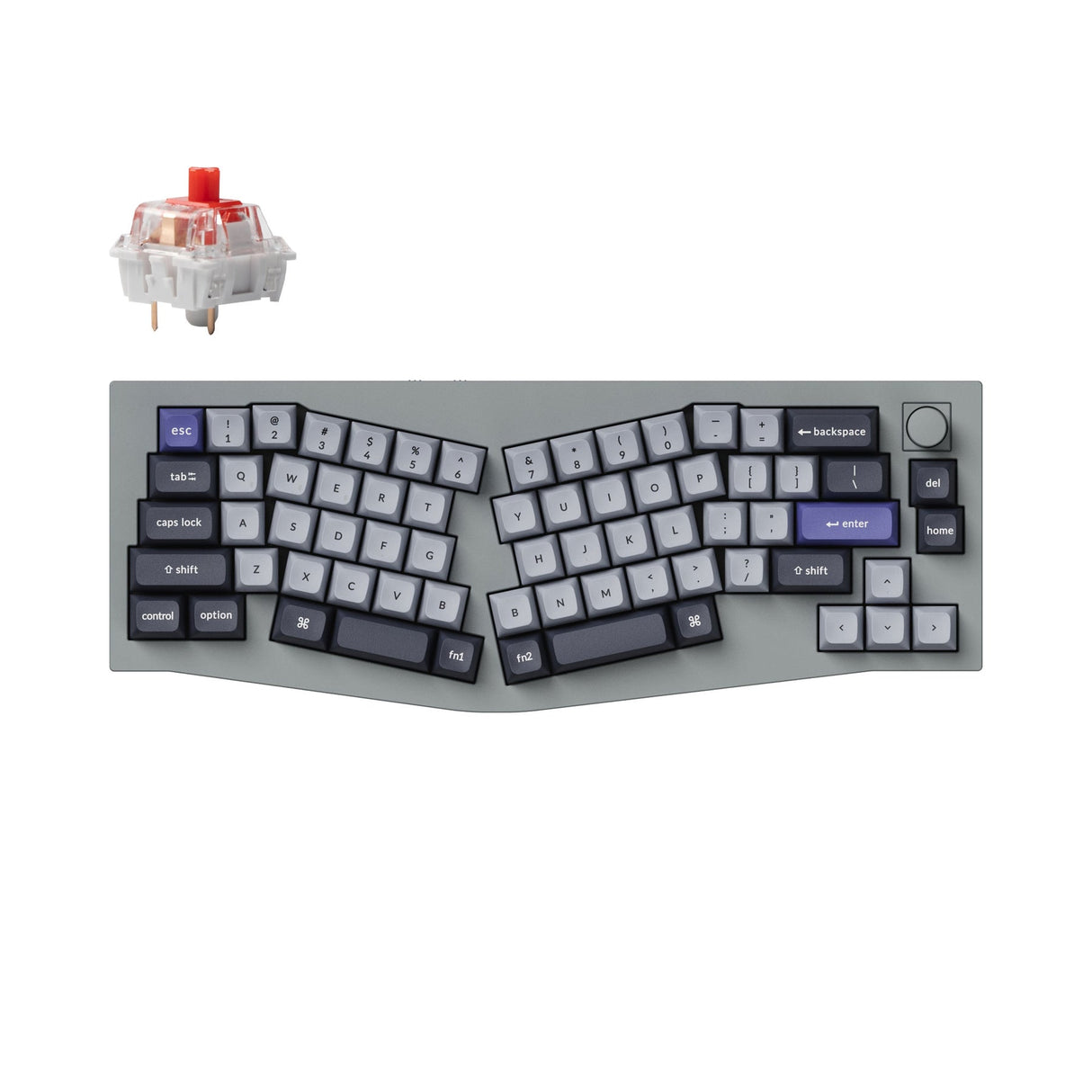 Tastiera meccanica personalizzata wireless Keychron Q8 Pro (layout Alice) QMK/VIA
