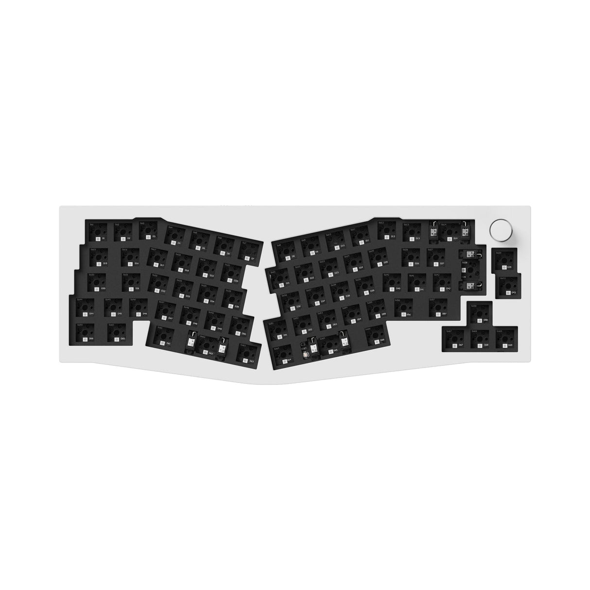 Tastiera meccanica personalizzata wireless Keychron Q8 Pro (layout Alice) QMK/VIA