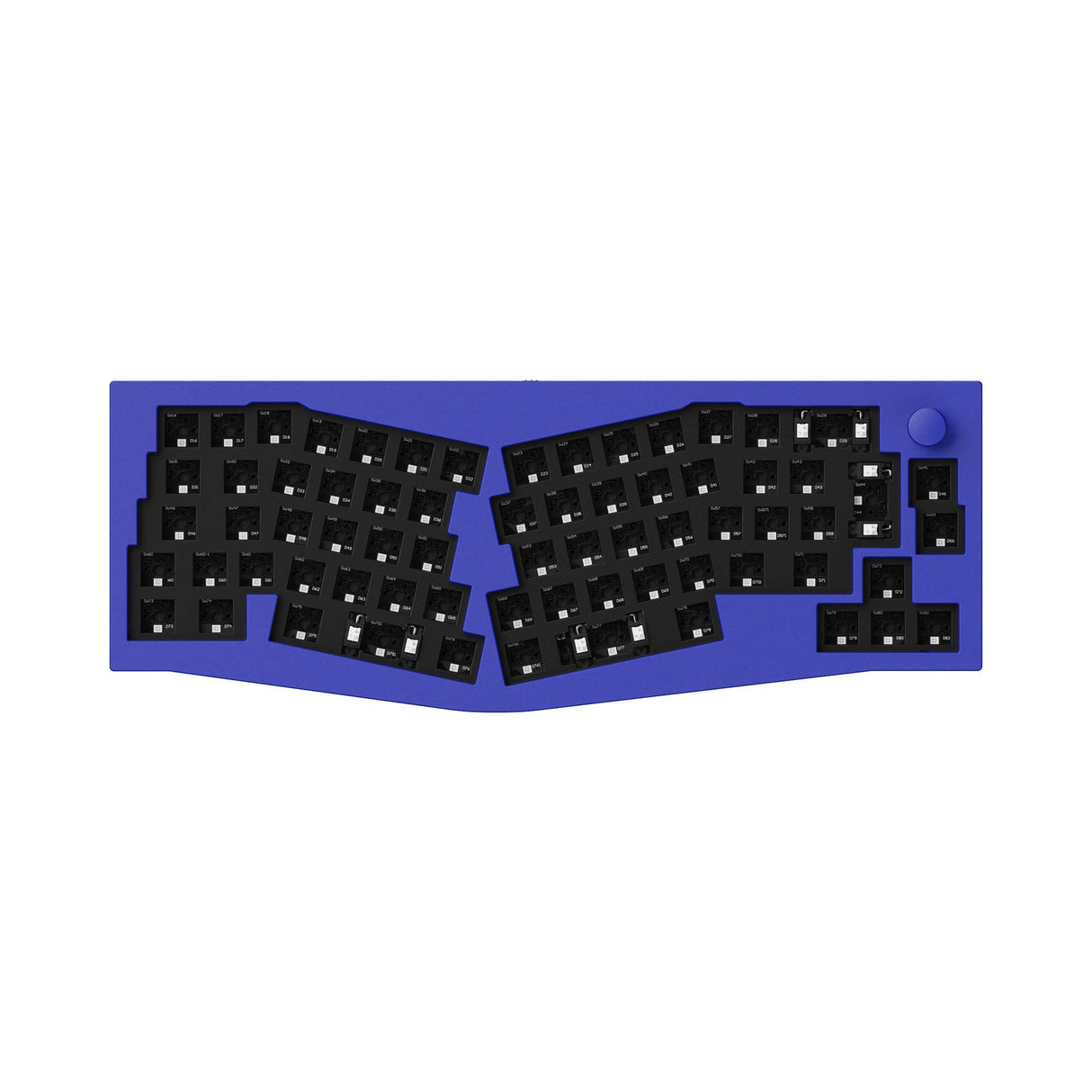 Keychron Q8 (Alice Layout) QMK Personalizzato Tastiera meccanica ISO Layout Collection