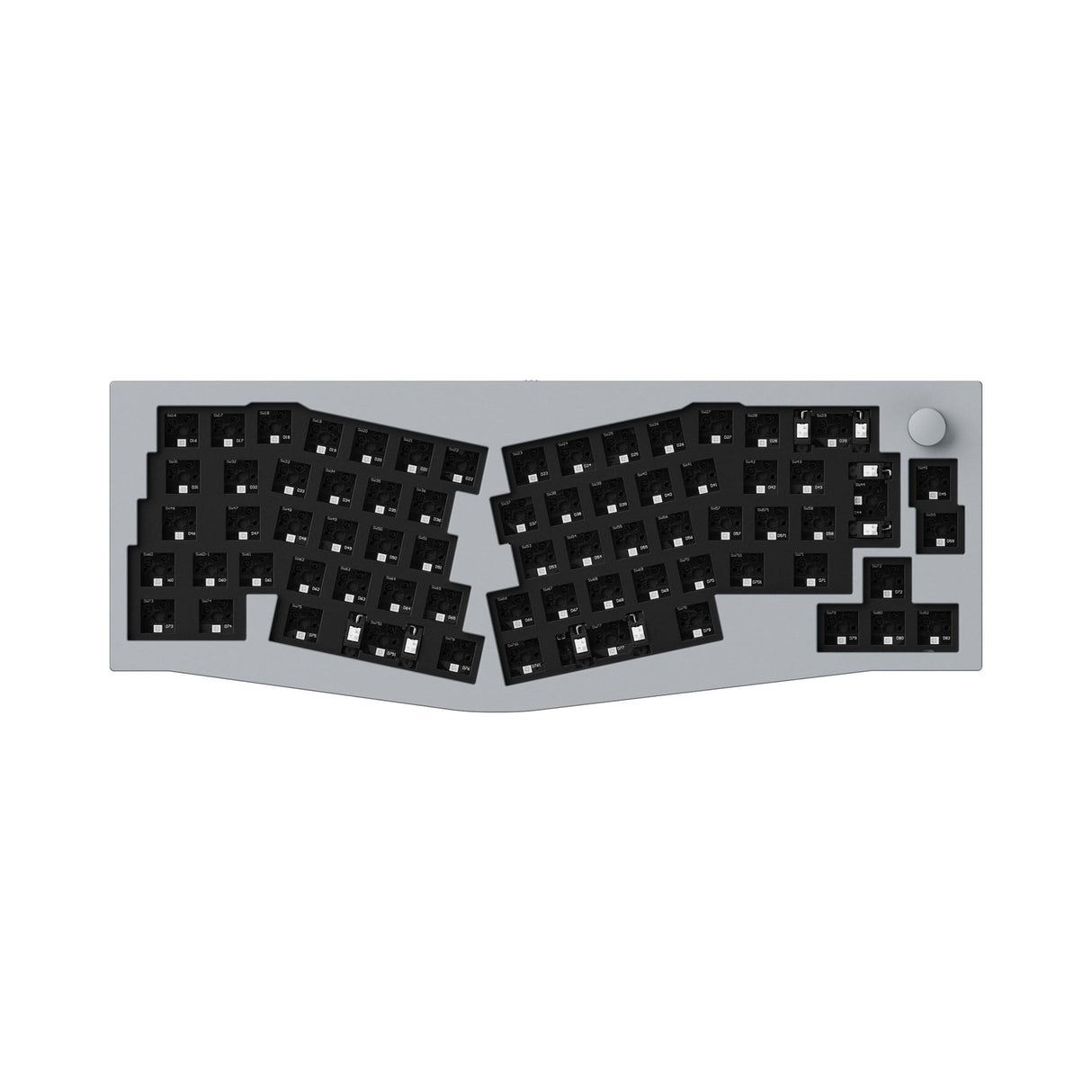 Keychron Q8 (Alice Layout) QMK Personalizzato Tastiera meccanica ISO Layout Collection