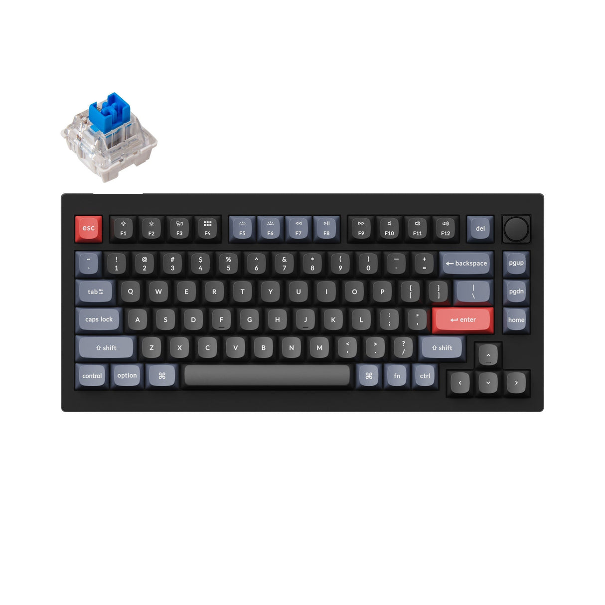 Tastiera meccanica personalizzata Keychron V1 QMK (layout ANSI USA)