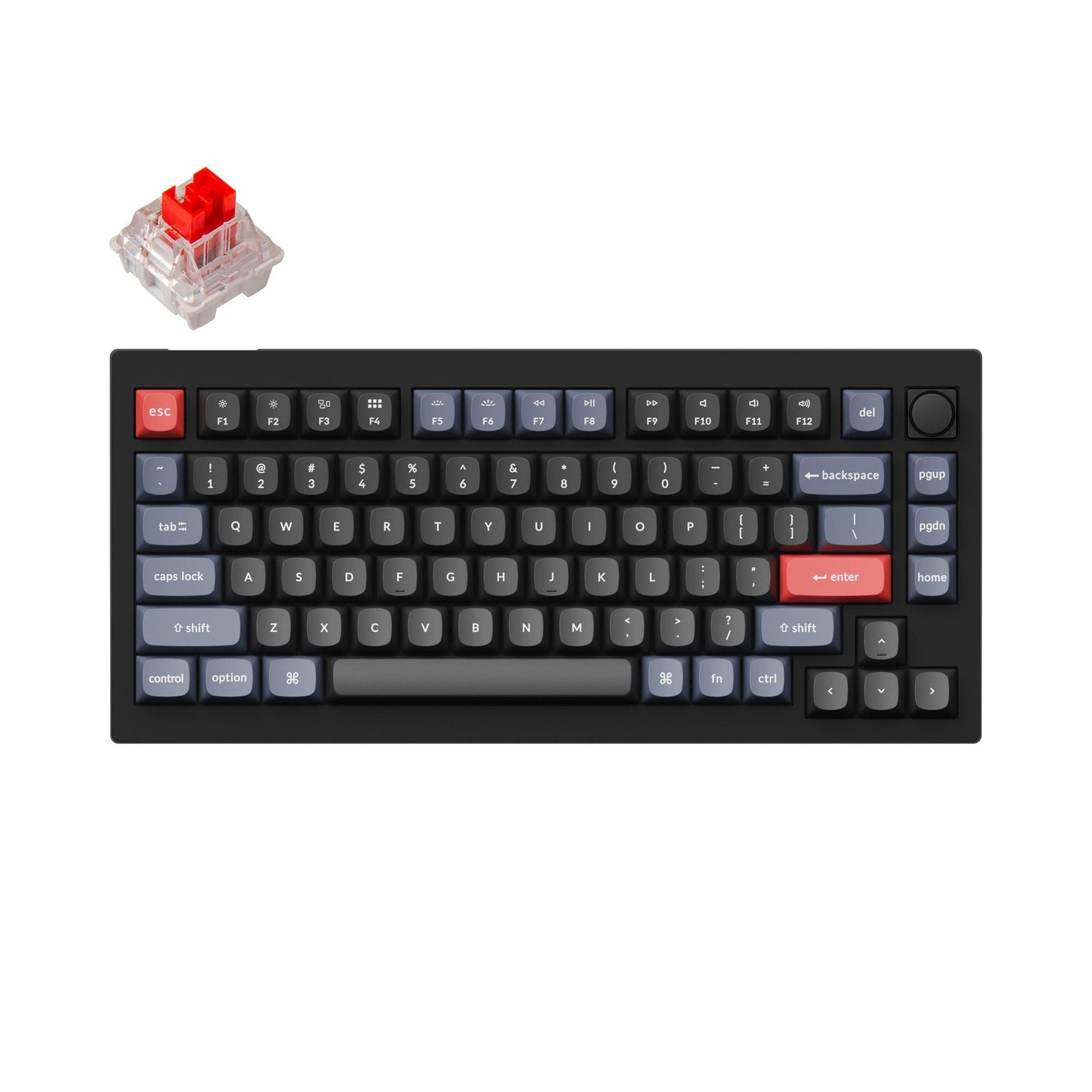 Tastiera meccanica personalizzata Keychron V1 QMK (layout ANSI USA)