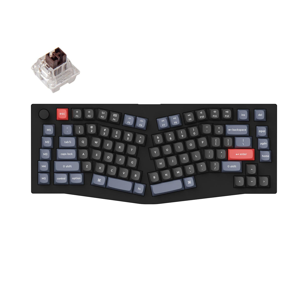 Keychron V10 (Alice Layout) QMK Tastiera meccanica personalizzata (US ANSI Layout)