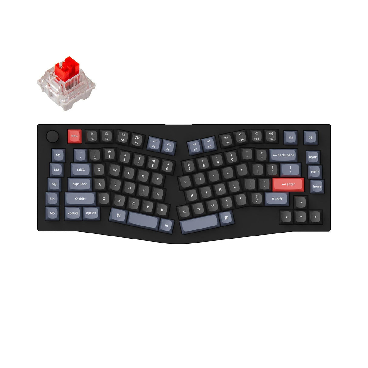 Keychron V10 (Alice Layout) QMK Tastiera meccanica personalizzata (US ANSI Layout)