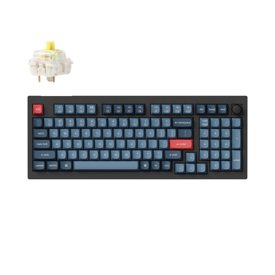 Tastiera meccanica personalizzata wireless Keychron V5 Max QMK/VIA (layout USA)