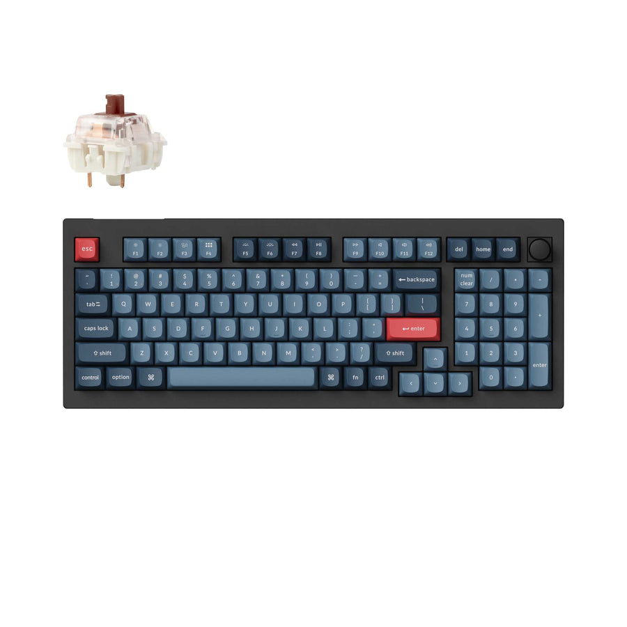Tastiera meccanica personalizzata wireless Keychron V5 Max QMK/VIA (layout USA)