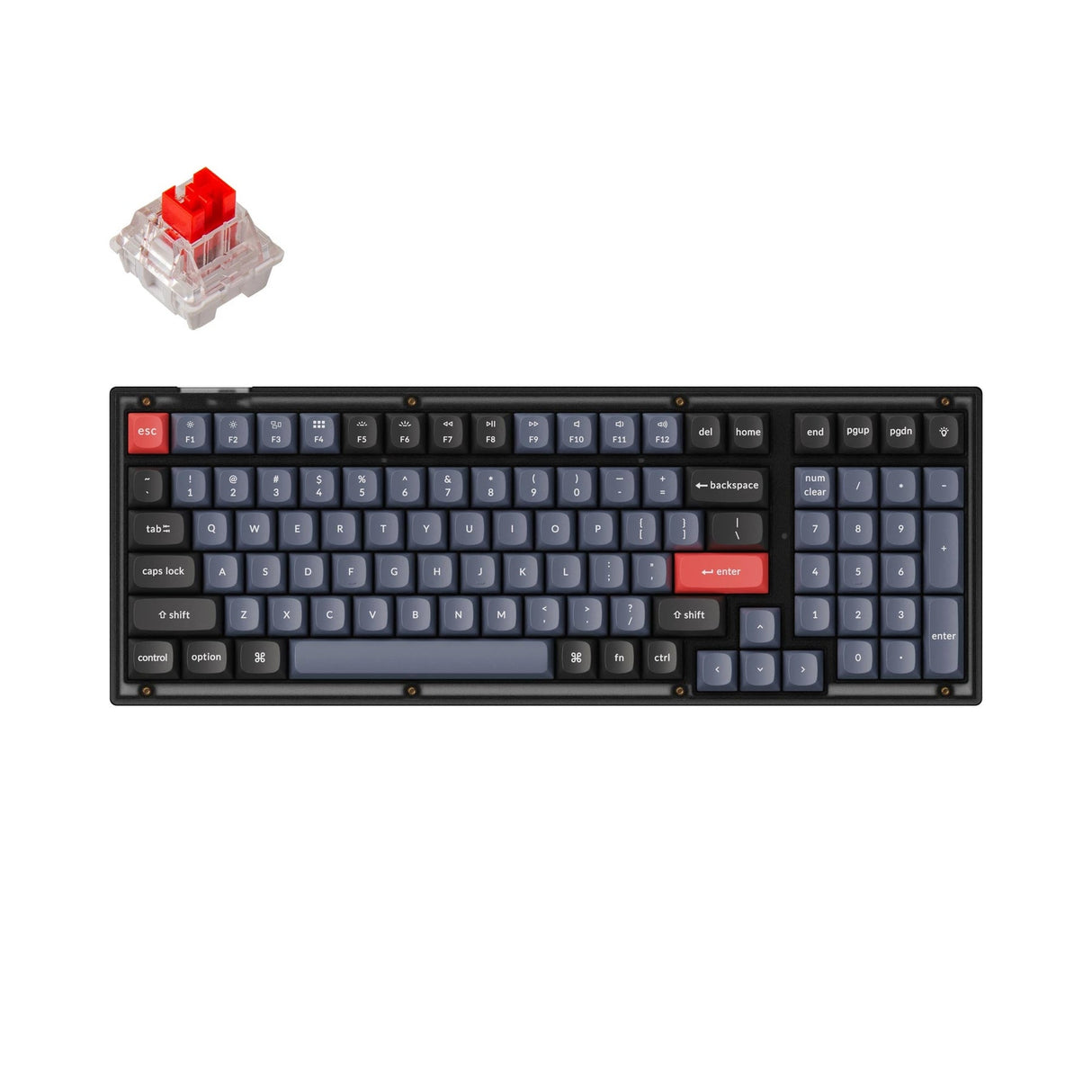 Keychron V5 QMK Tastiera meccanica personalizzata (US ANSI Layout)
