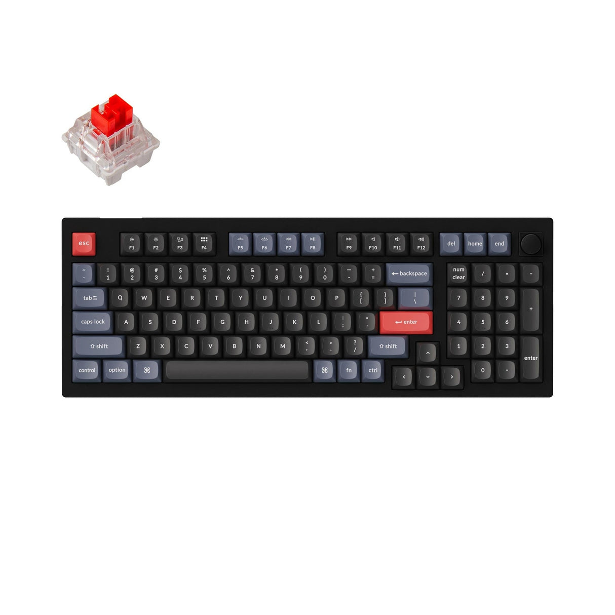 Keychron V5 QMK Tastiera meccanica personalizzata (US ANSI Layout)
