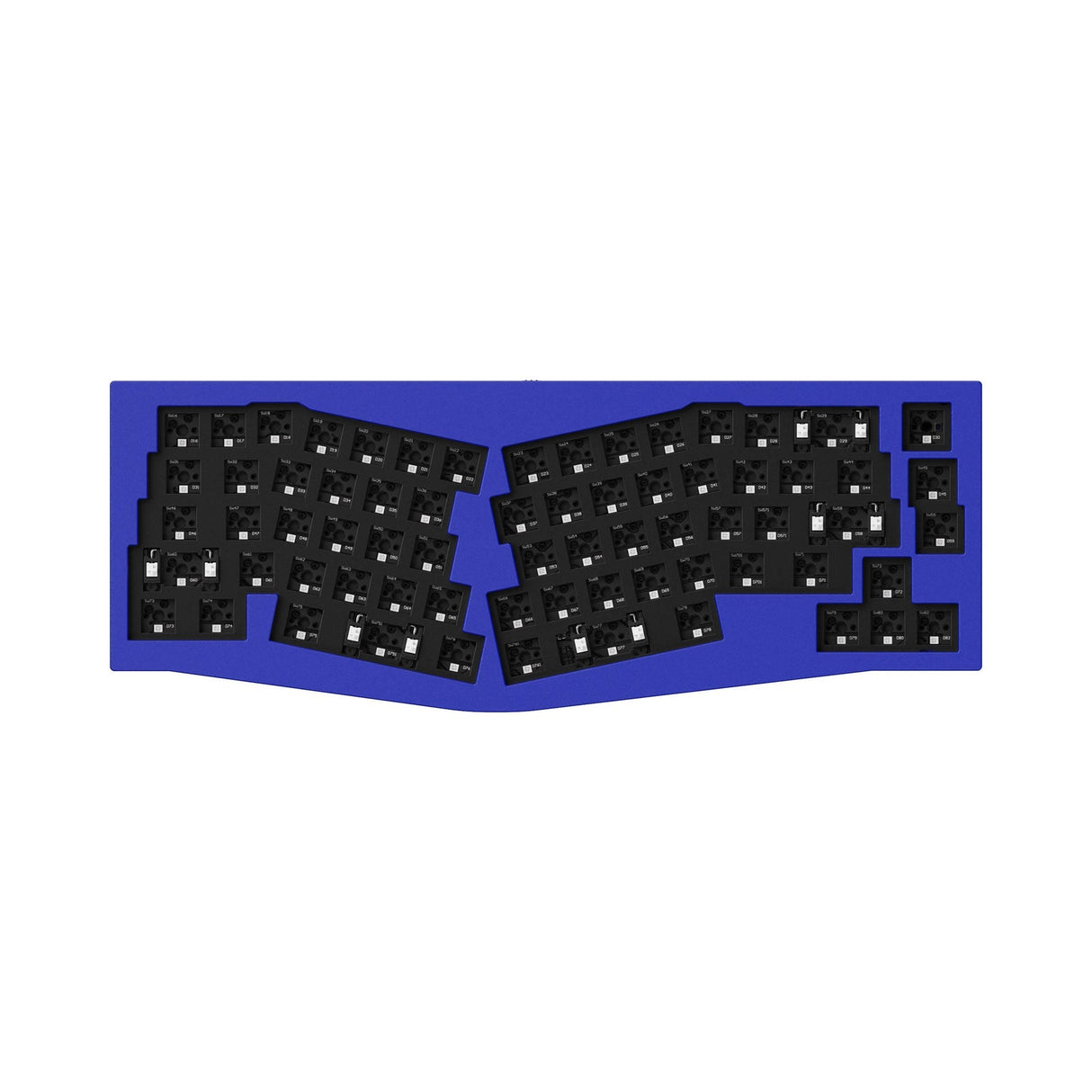 Tastiera meccanica personalizzata QMK Keychron Q8 (layout Alice) (layout ANSI USA)