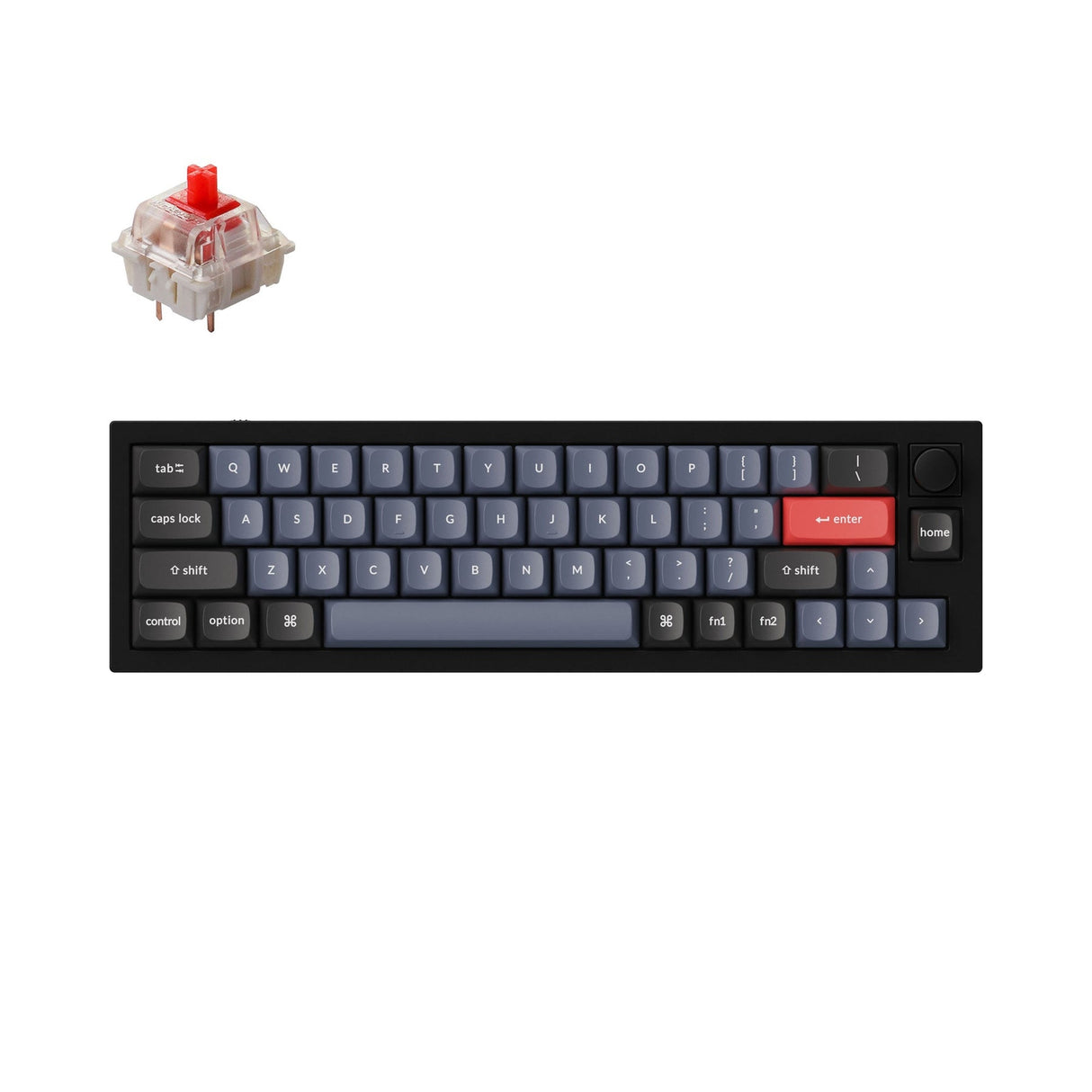 Tastiera meccanica personalizzata Keychron Q9 QMK (layout ANSI USA)