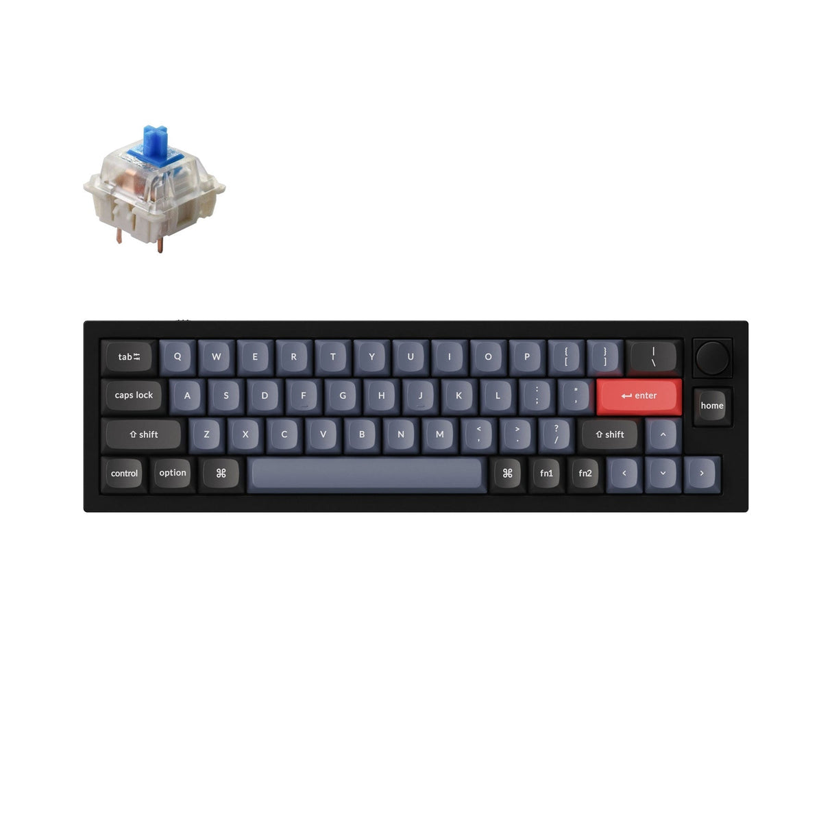 Tastiera meccanica personalizzata Keychron Q9 QMK (layout ANSI USA)