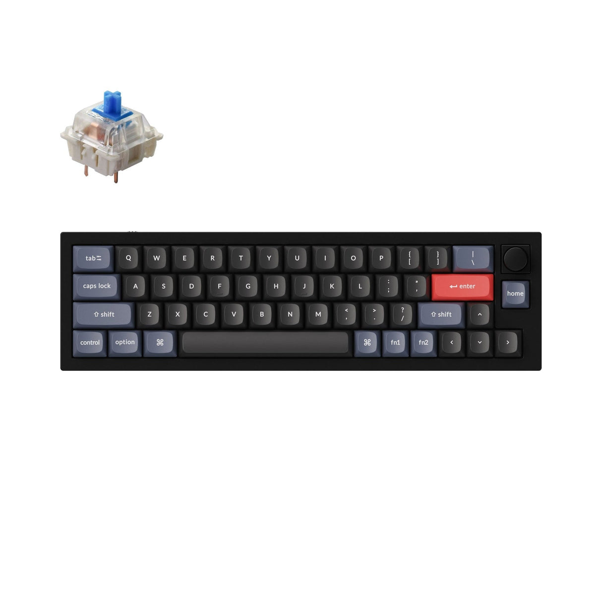 Tastiera meccanica personalizzata Keychron Q9 QMK (layout ANSI USA)