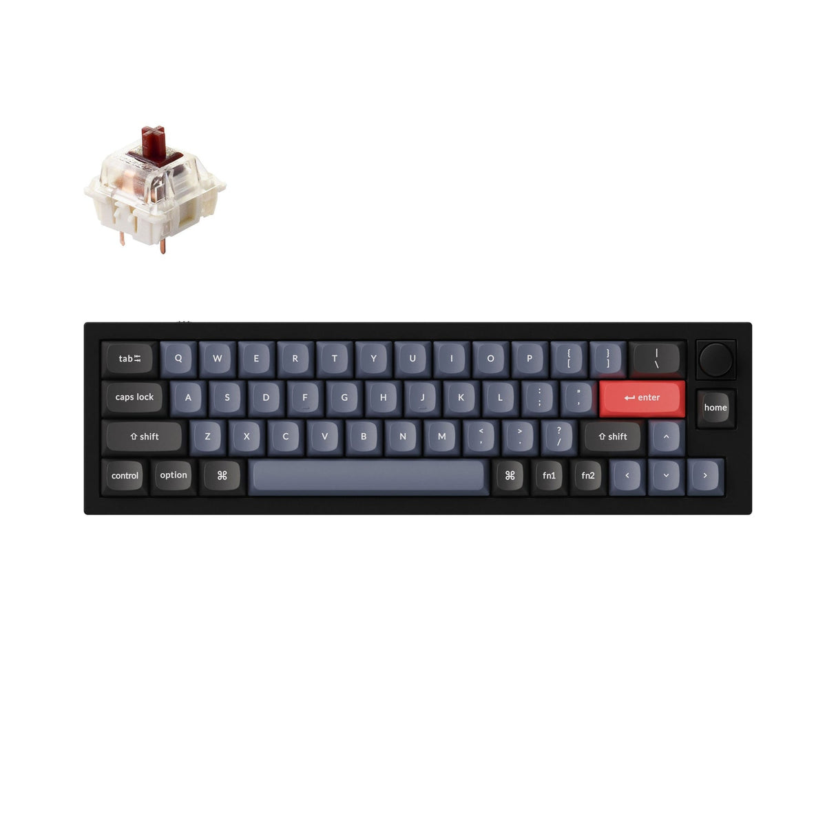 Tastiera meccanica personalizzata Keychron Q9 QMK (layout ANSI USA)