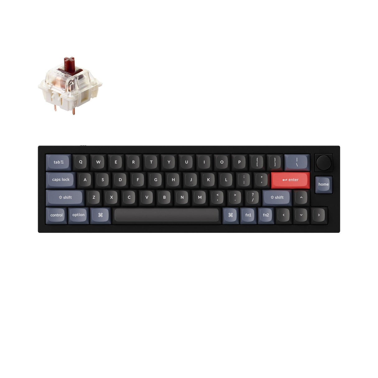Tastiera meccanica personalizzata Keychron Q9 QMK (layout ANSI USA)