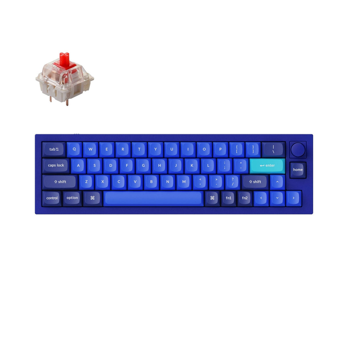 Tastiera meccanica personalizzata Keychron Q9 QMK (layout ANSI USA)