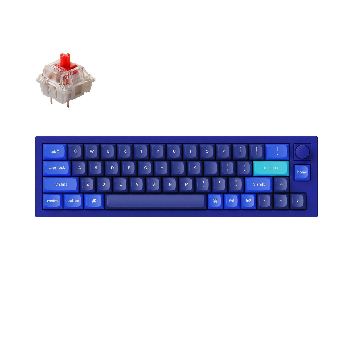 Tastiera meccanica personalizzata Keychron Q9 QMK (layout ANSI USA)