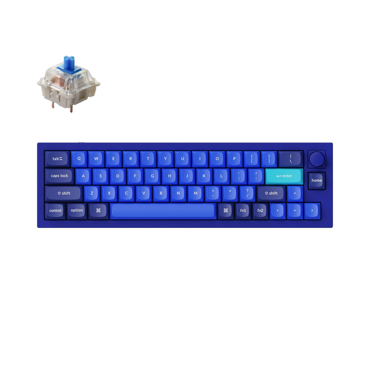 Tastiera meccanica personalizzata Keychron Q9 QMK (layout ANSI USA)
