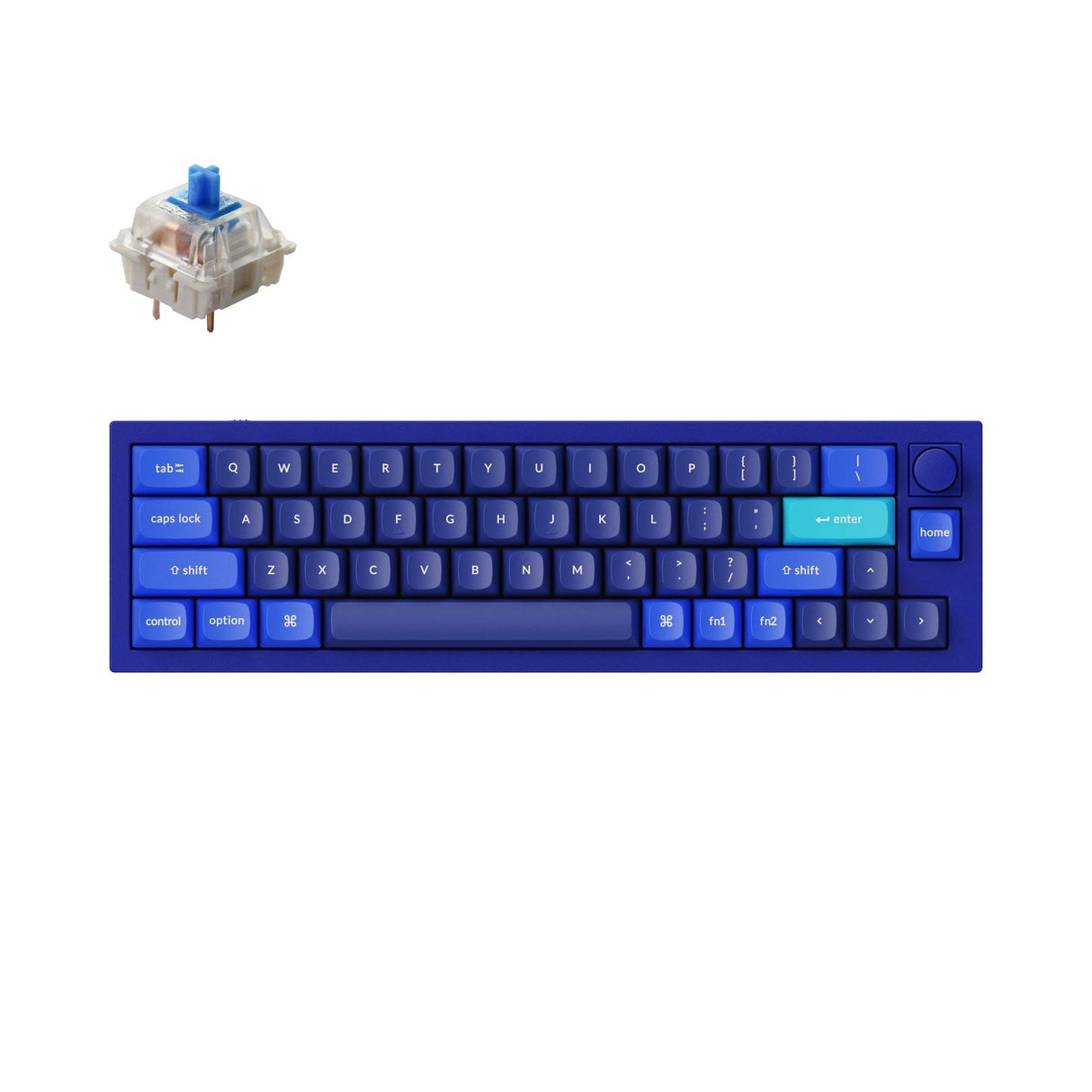 Tastiera meccanica personalizzata Keychron Q9 QMK (layout ANSI USA)