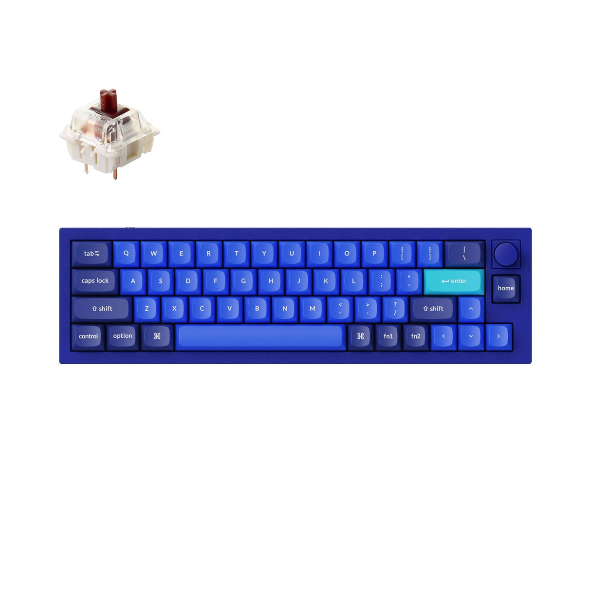 Tastiera meccanica personalizzata Keychron Q9 QMK (layout ANSI USA)