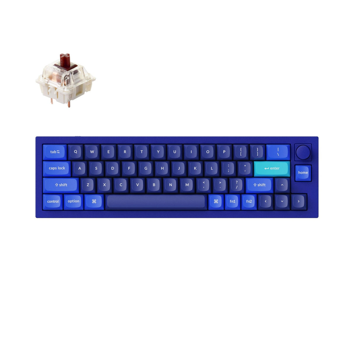 Tastiera meccanica personalizzata Keychron Q9 QMK (layout ANSI USA)