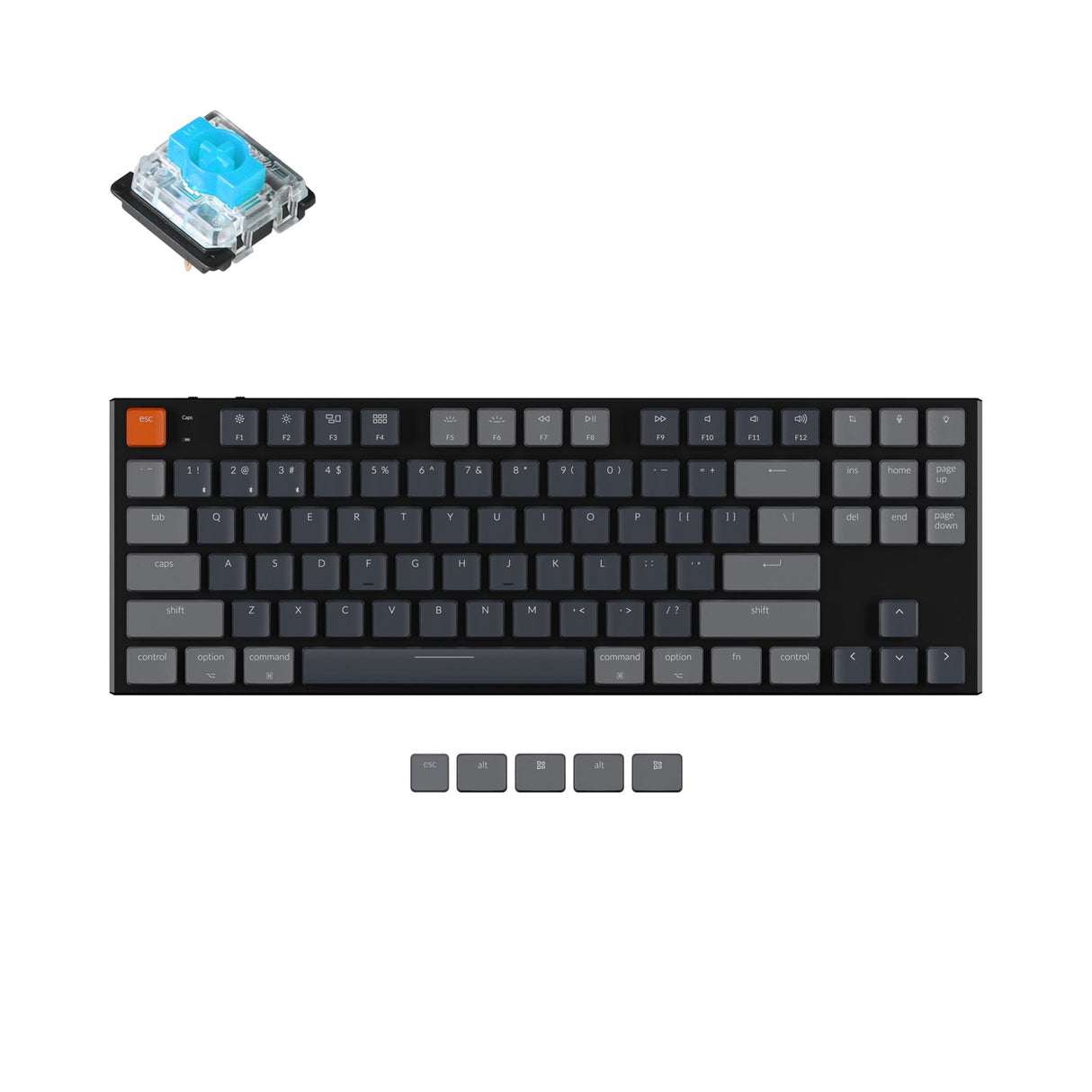 Tastiera meccanica wireless Keychron K1 versione 5 (layout ANSI USA)