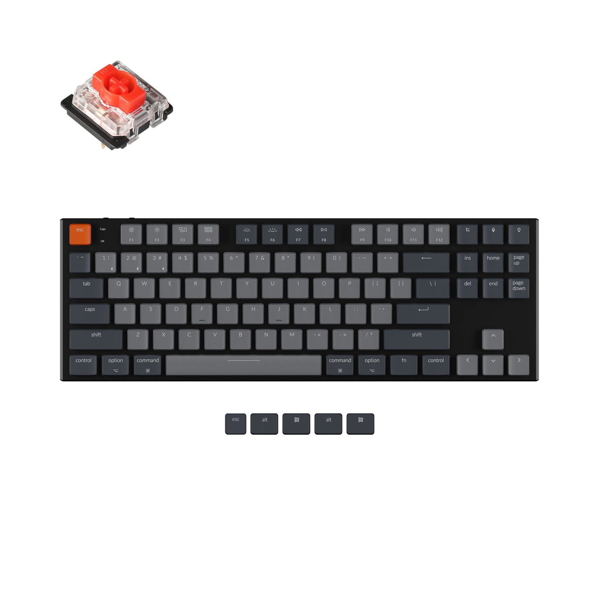 Tastiera meccanica wireless Keychron K1 versione 5 (layout ANSI USA)