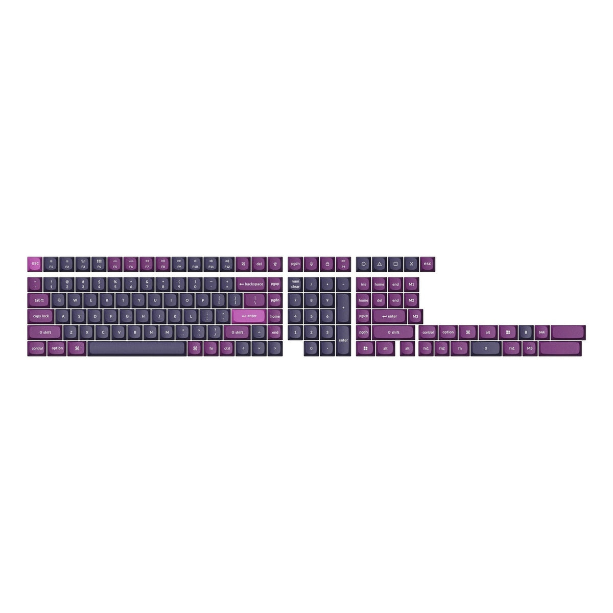 Set completo di keycap PBT OSA double-shot