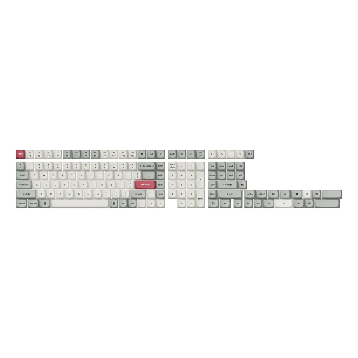 Set completo di keycap PBT OSA double-shot