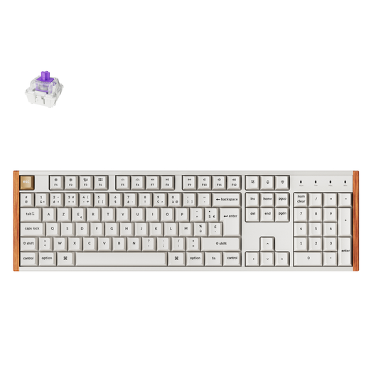 Tastiera personalizzata wireless Keychron K10 HE con switch magnetici, collezione con layout ISO