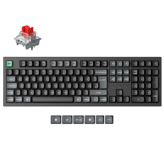 Tastiera meccanica personalizzata Keychron K10 Ultra 8K wireless (layout ISO)