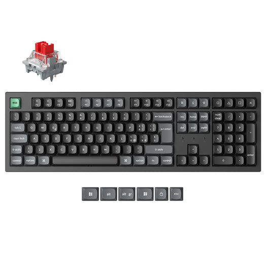 Tastiera meccanica personalizzata Keychron K10 Ultra 8K wireless (layout ISO)