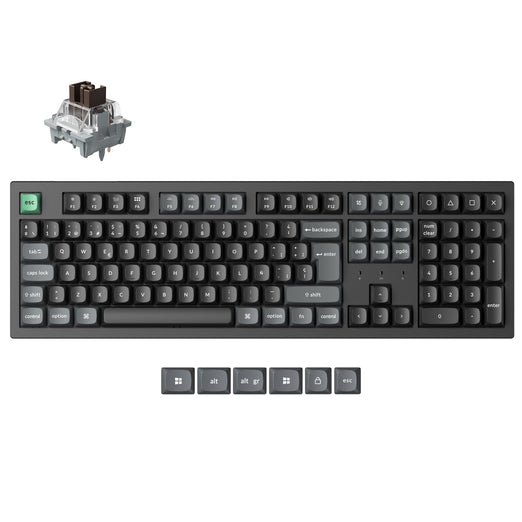 Tastiera meccanica personalizzata Keychron K10 Ultra 8K wireless (layout ISO)