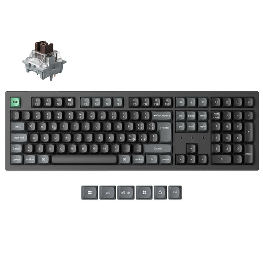 Tastiera meccanica personalizzata Keychron K10 Ultra 8K wireless (layout ISO)