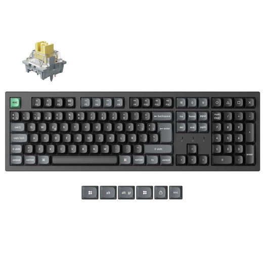 Tastiera meccanica personalizzata Keychron K10 Ultra 8K wireless (layout ISO)