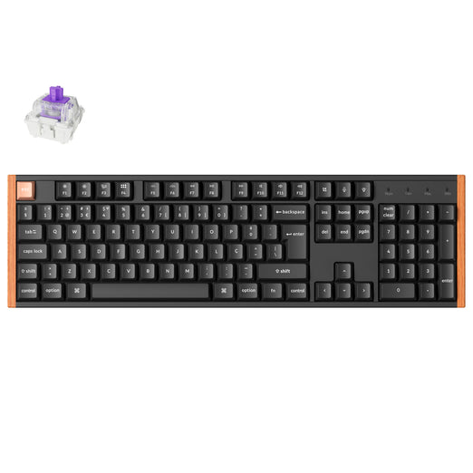 Tastiera personalizzata wireless Keychron K10 HE con switch magnetici, collezione con layout ISO