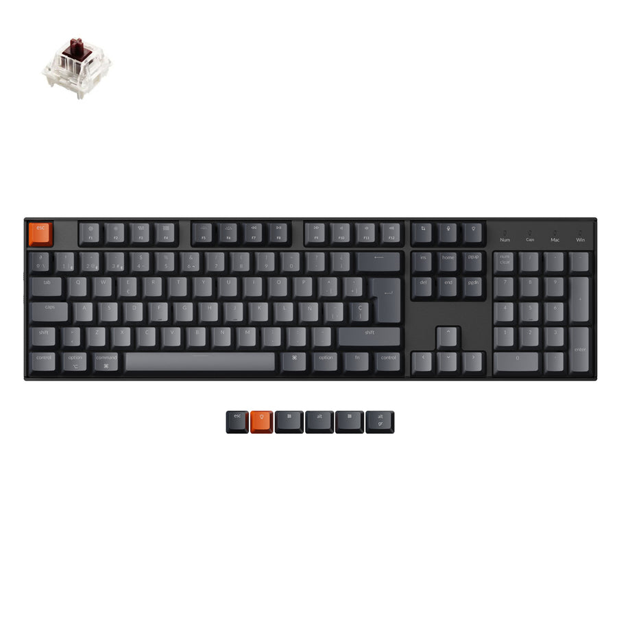 Tastiera meccanica wireless Keychron K10 (layout ES ISO)