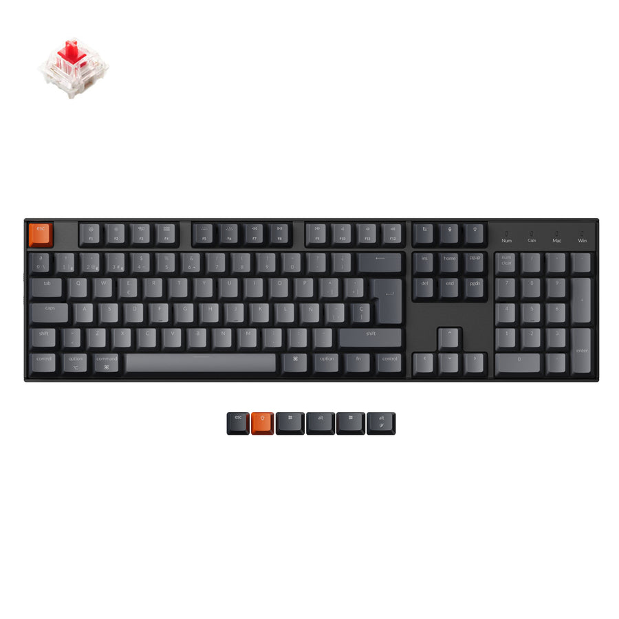 Tastiera meccanica wireless Keychron K10 (layout ES ISO)