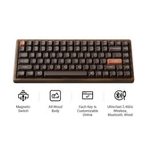 Keychron K2 HE Wireless Magnetic Switch Custom Keyboard-All-Wood Special Edition