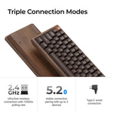 Keychron K2 HE Wireless Magnetic Switch Custom Keyboard-All-Wood Special Edition