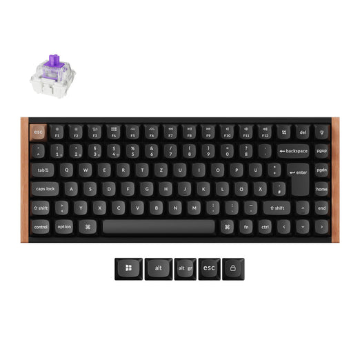 Tastiera personalizzata wireless Keychron K2 HE con switch magnetici, collezione con layout ISO