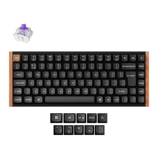 Tastiera personalizzata wireless Keychron K2 HE con switch magnetici, collezione con layout ISO