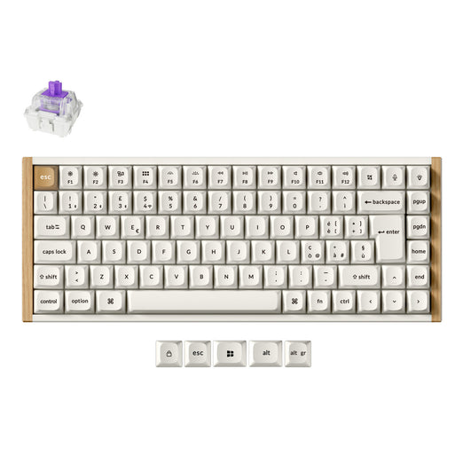 Tastiera personalizzata wireless Keychron K2 HE con switch magnetici, collezione con layout ISO