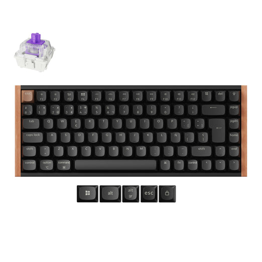 Tastiera personalizzata wireless Keychron K2 HE con switch magnetici, collezione con layout ISO