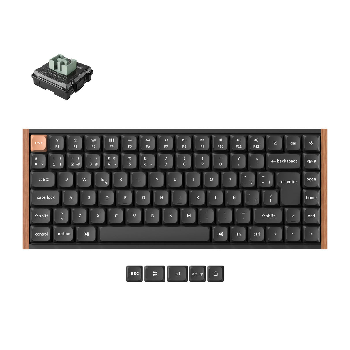 Keychron K3 HE Wireless Magnetic Switch Custom Keyboard ISO Layout Collection