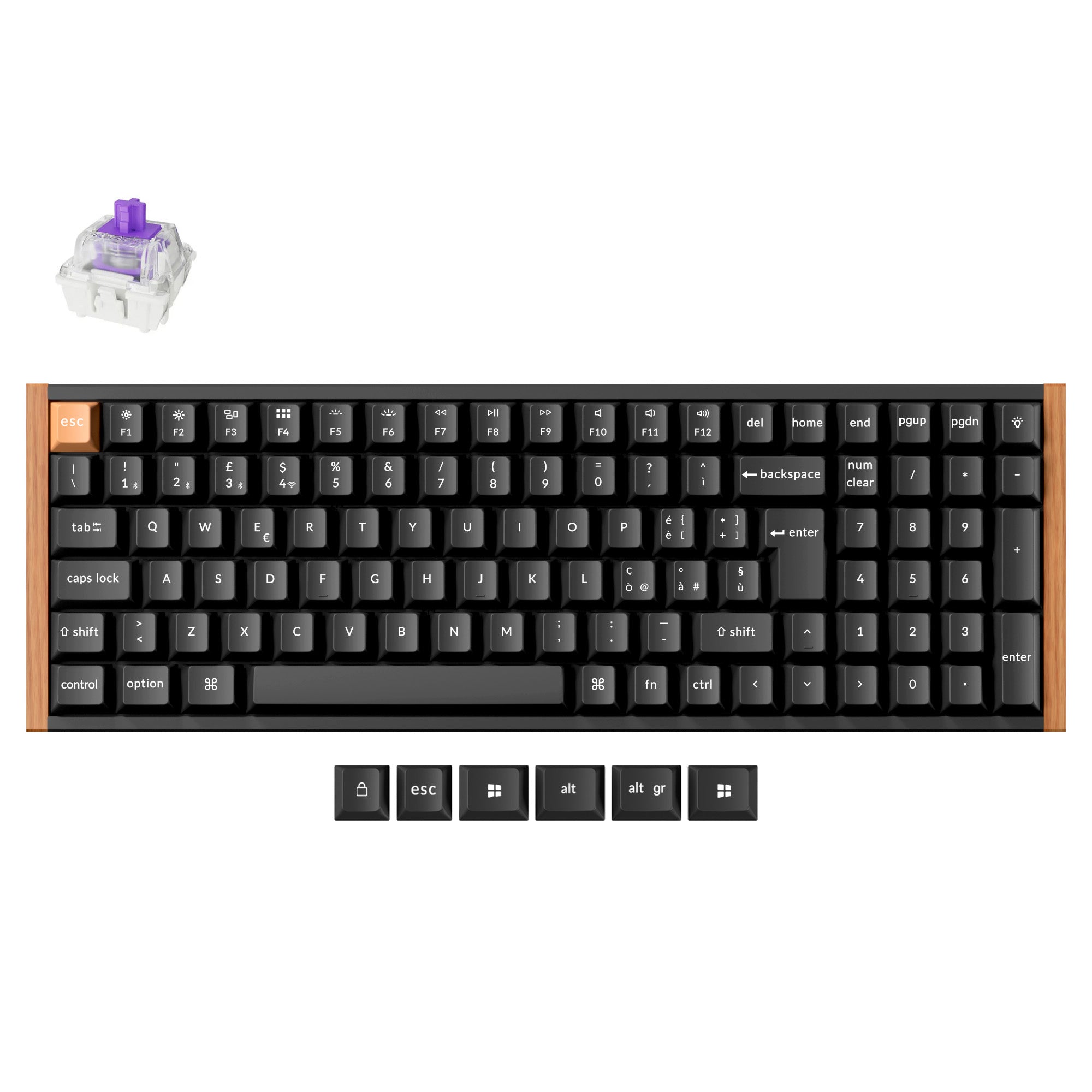 Keychron K4 HE Wireless Magnetic Switch Custom Keyboard ISO Layout Collection